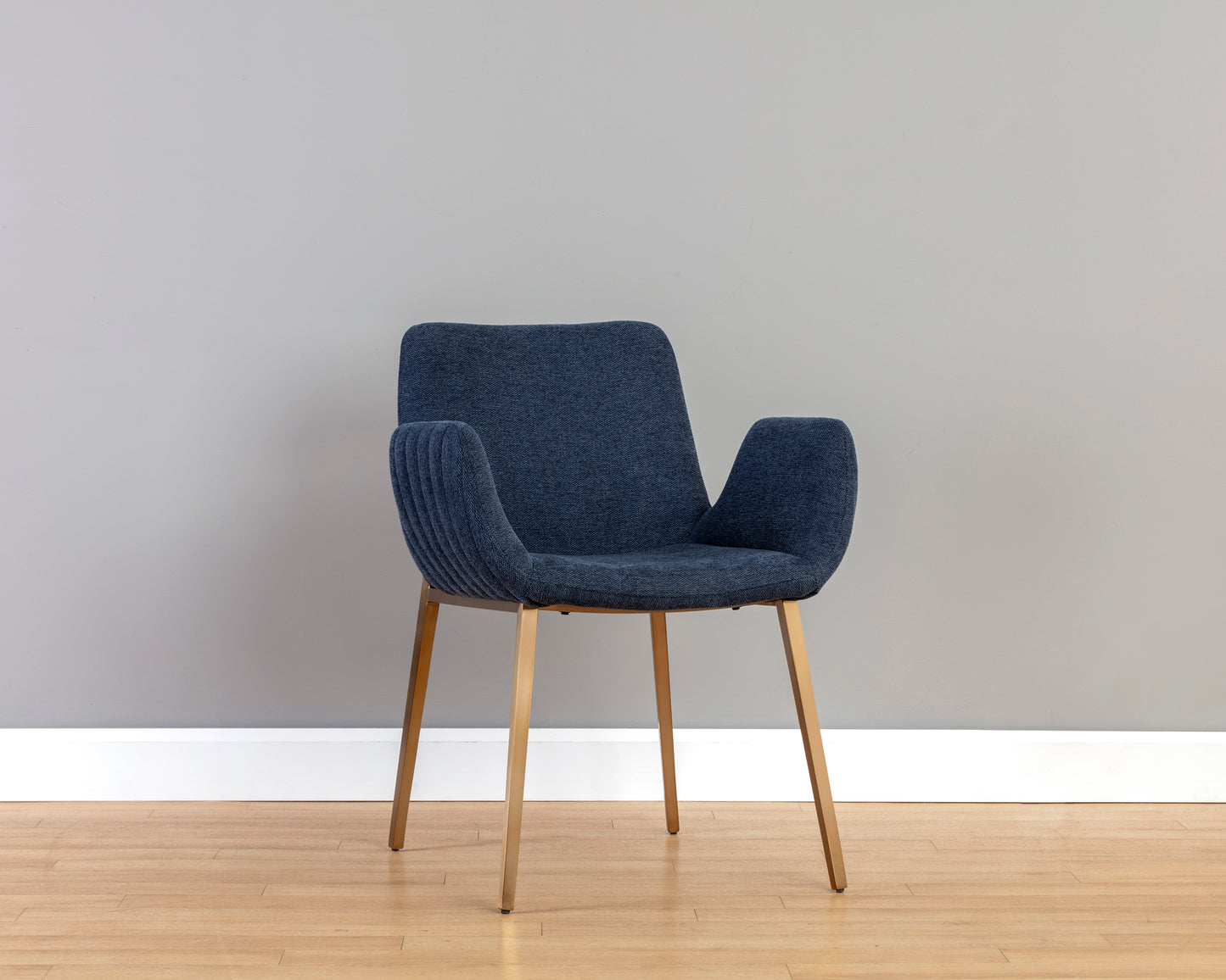 NAHLA LUCANO DINING ARMCHAIR - BELFAST NAVY