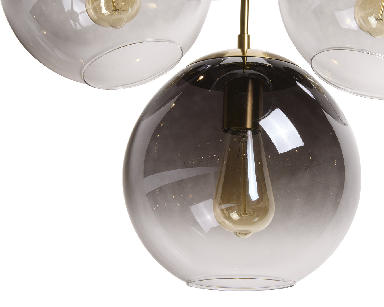 NAHLA KAMARA CHANDELIER - BRASS