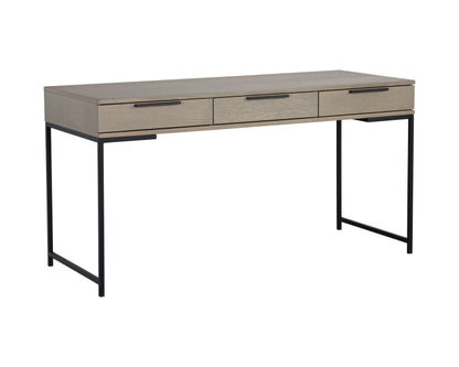 NAHLA REBEL DESK - BLACK - TAUPE