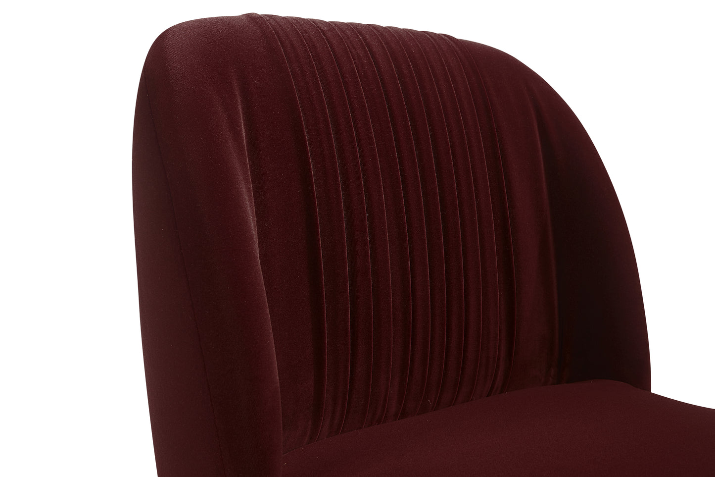 NAHLA NEVIN DINING CHAIR - MERLOT