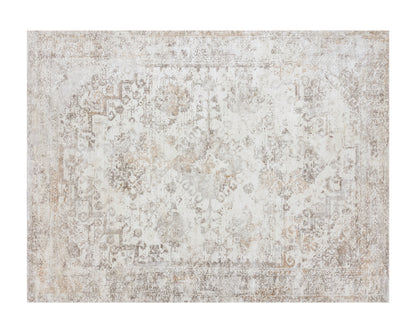 NAHLA ZAGORA LOOM-KNOTTED RUG - CREAM / BEIGE - 9' X 12'