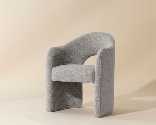 NAHLA ANAYA DINING ARMCHAIR - ALTRO CAPPUCCINO