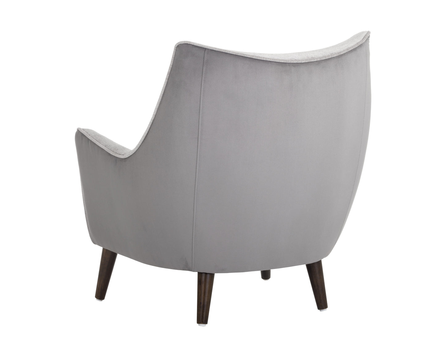 NAHLA SORREL LOUNGE CHAIR - POLO CLUB STONE / ANTONIO CHARCOAL