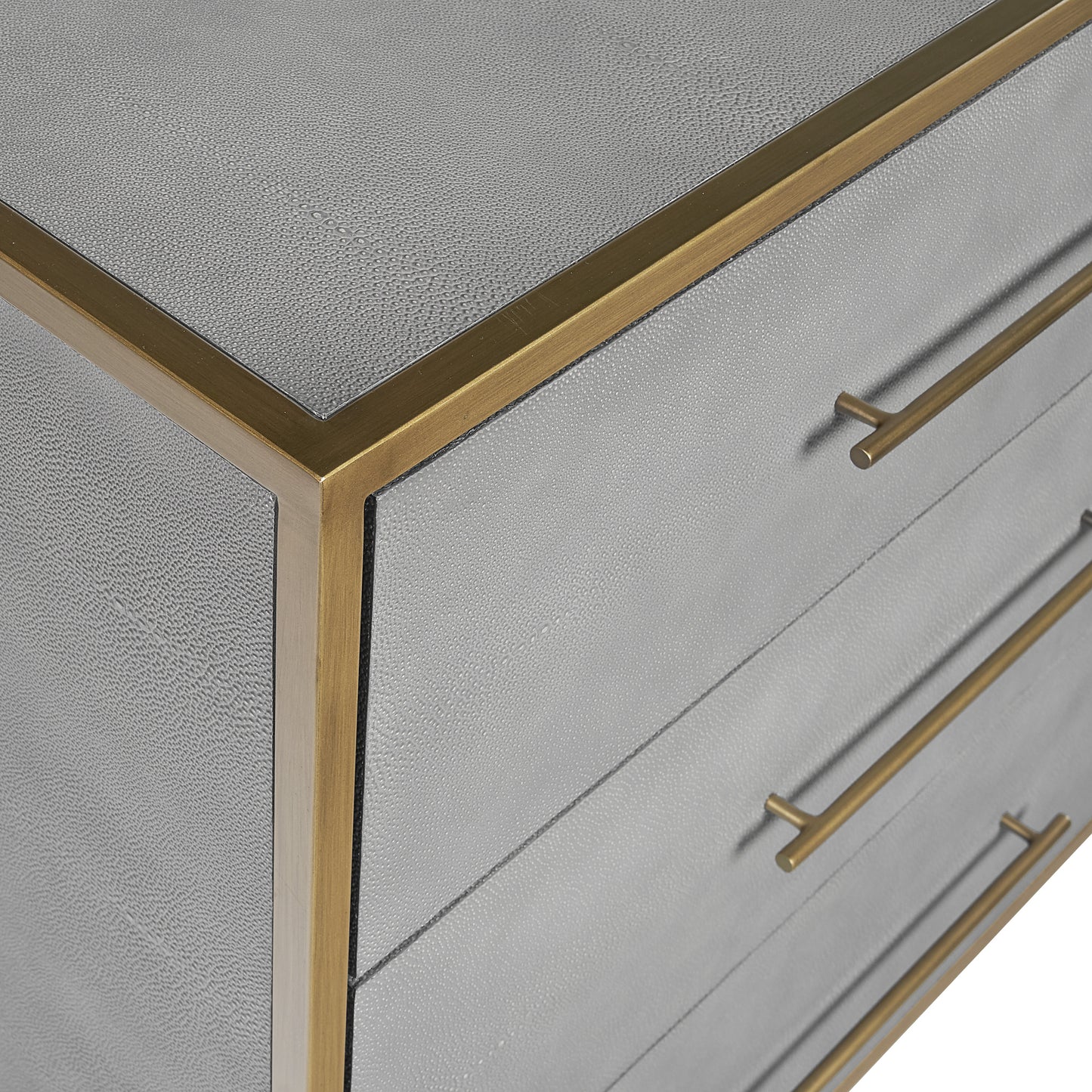 NAHLA VENICE DRESSER - GREY SHAGREEN