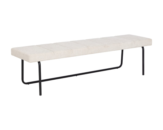 NAHLA CASIMIR BENCH - CHACHA CREAM