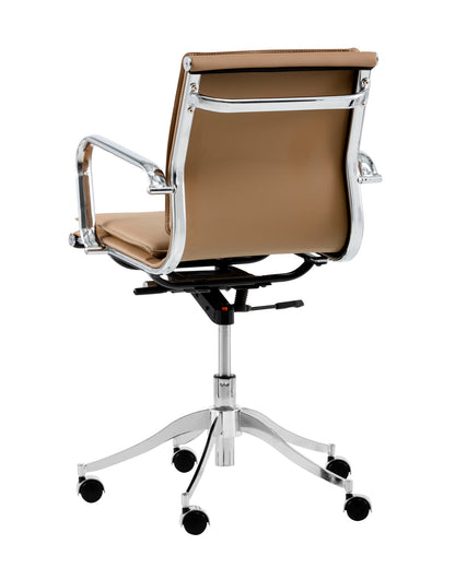 NAHLA MORGAN OFFICE CHAIR - TAN