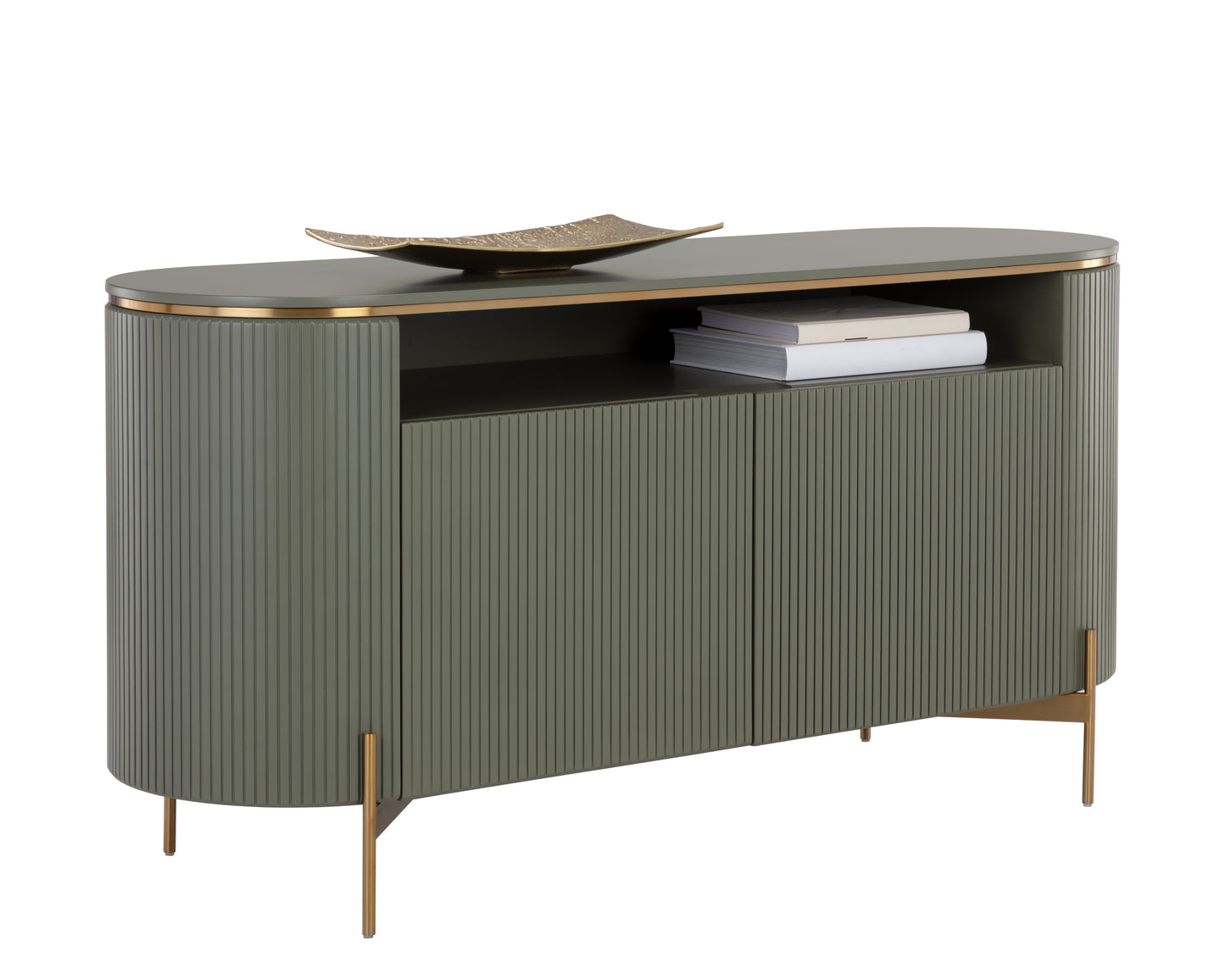 NAHLA PALOMA SIDEBOARD - SAGE GREEN