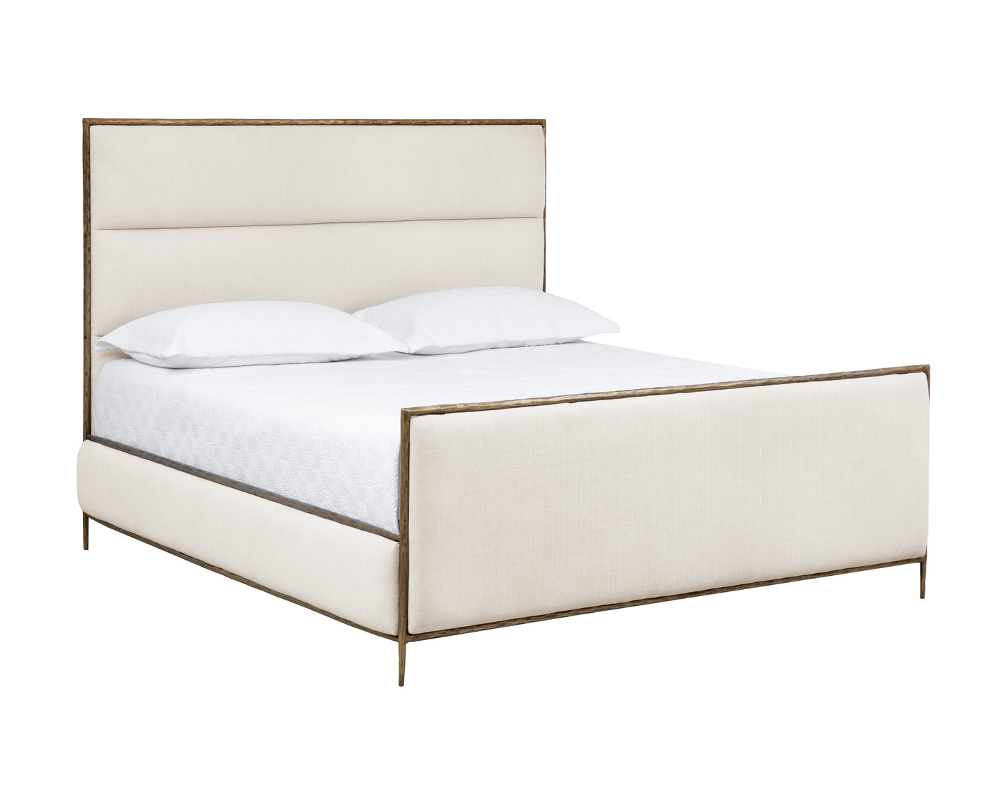 NAHLA YASMINE BED - KING - ZENITH ALABASTER