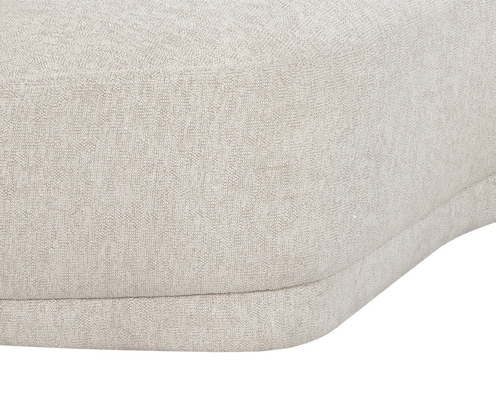 NAHLA SORAYA SOFA - DOVE CREAM