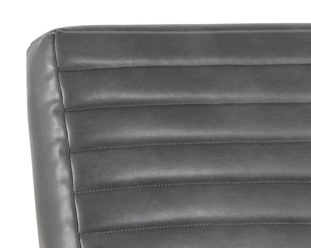 NAHLA PEYTON LOUNGE CHAIR - CANTINA MAGNETITE