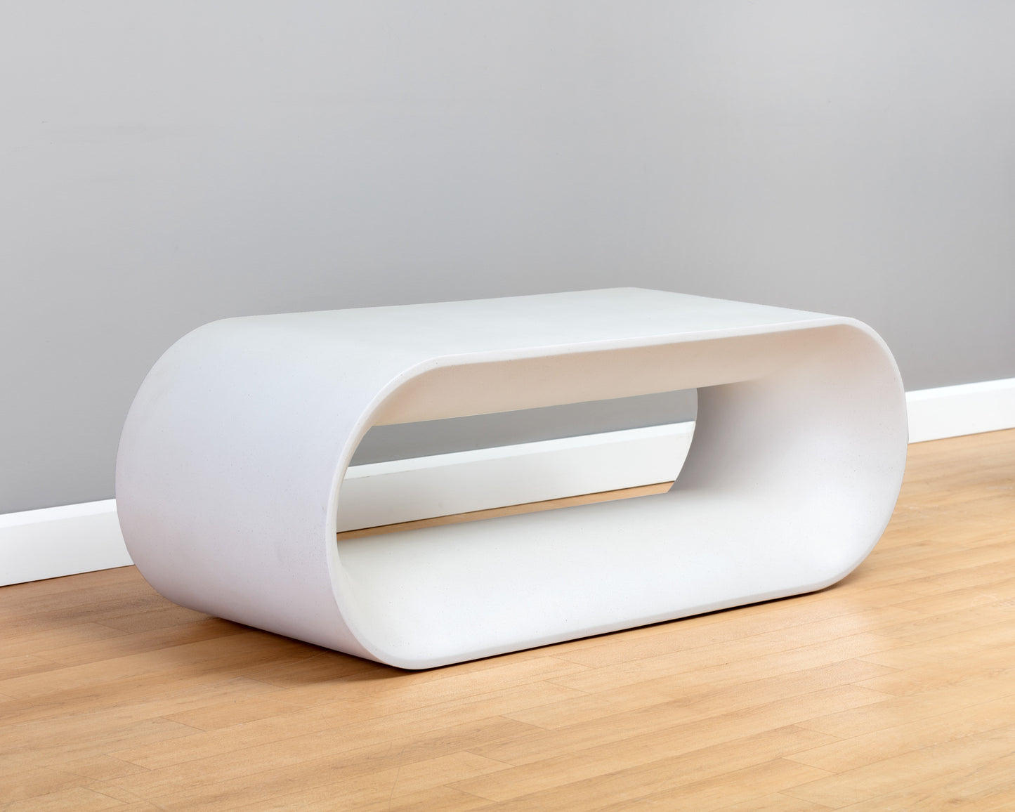 NAHLA CAPSULE BENCH - WHITE