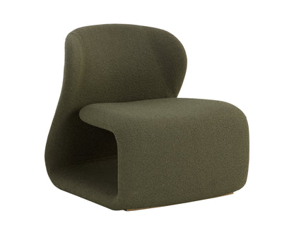 NAHLA SOPHIENE LOUNGE CHAIR - COPENHAGEN OLIVE