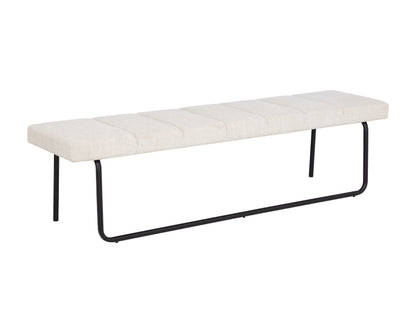 NAHLA CASIMIR BENCH - CHACHA CREAM