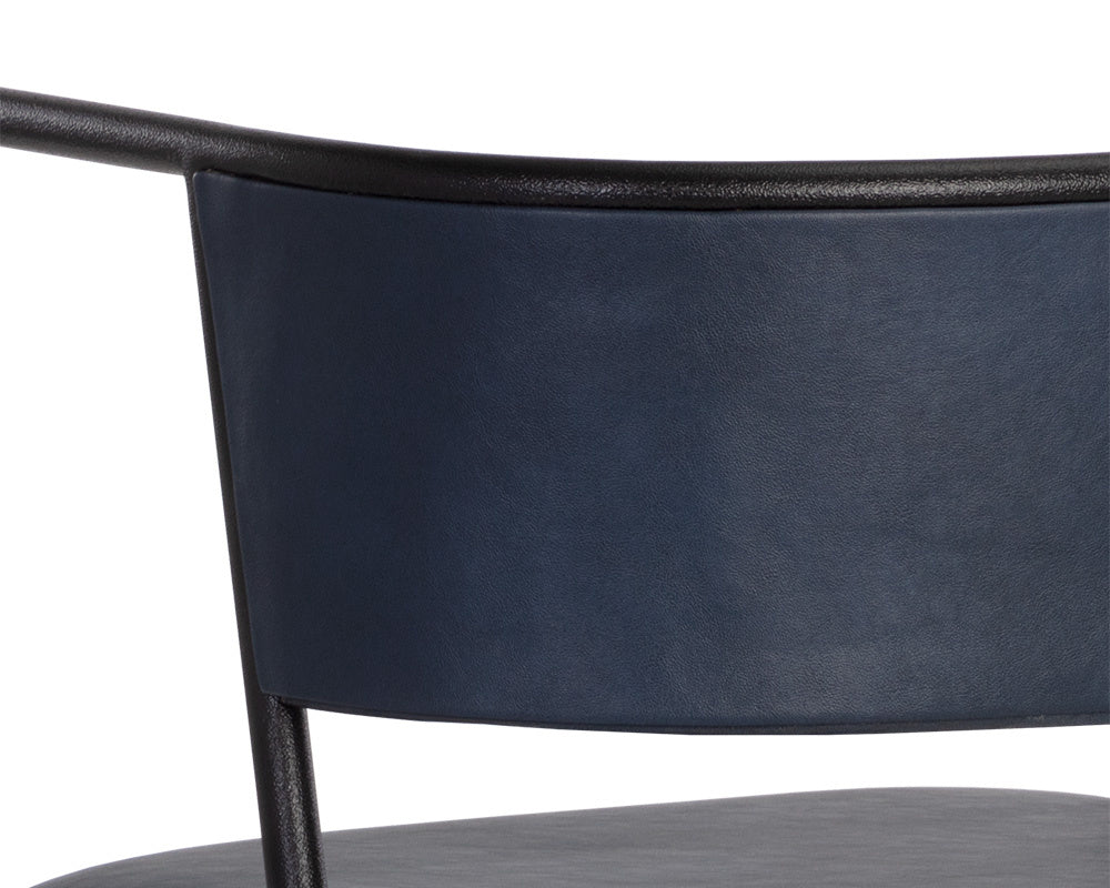 NAHLA BRENAN DINING ARMCHAIR - BRAVO ADMIRAL