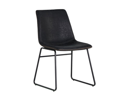 NAHLA CAL DINING CHAIR - ANTIQUE BLACK