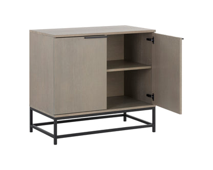 NAHLA REBEL SIDEBOARD - SMALL - BLACK - TAUPE