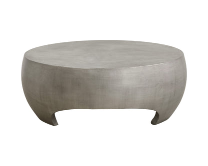 NAHLA TARSUS COFFEE TABLE - PEWTER