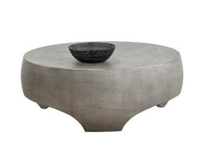 NAHLA TARSUS COFFEE TABLE - PEWTER