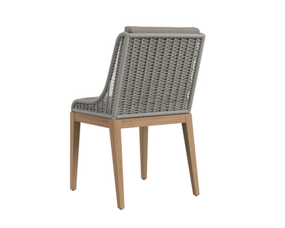 NAHLA SORRENTO DINING CHAIR - NATURAL - PALAZZO TAUPE