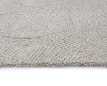 NAHLA CALATHEA HAND-TUFTED RUG - OATMEAL - 10' X 14'