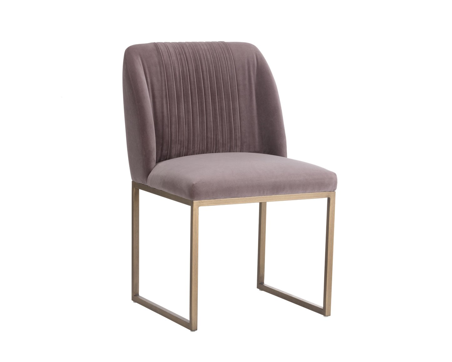 NAHLA NEVIN DINING CHAIR - BLUSH PURPLE