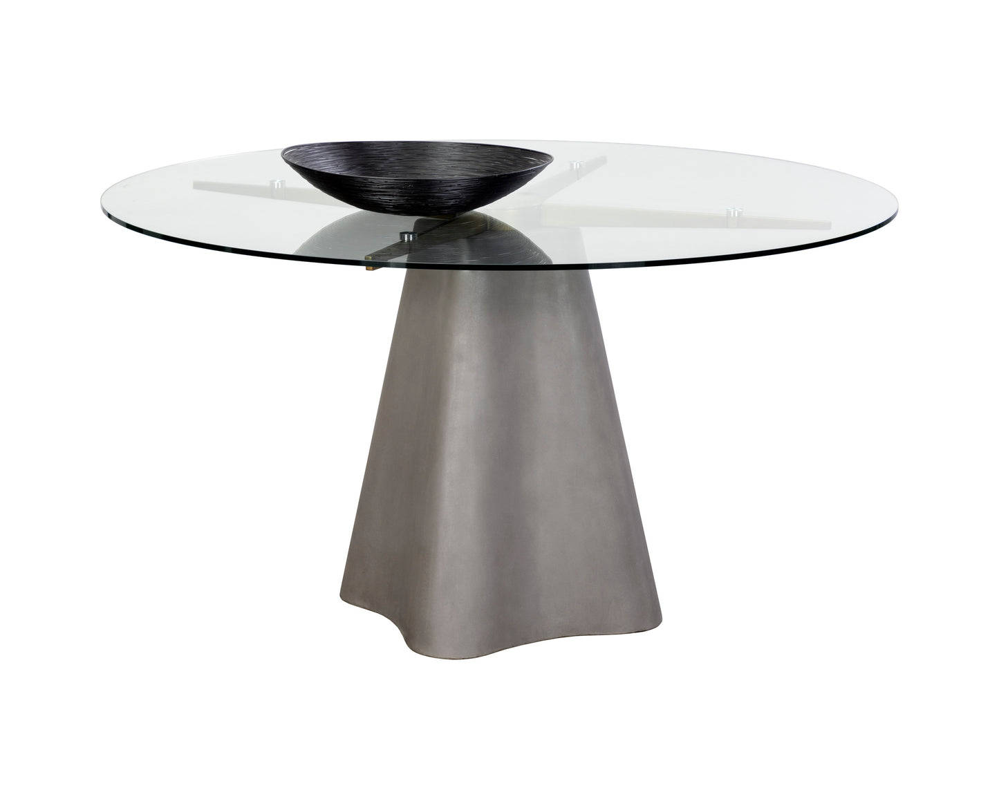 NAHLA MODA DINING TABLE - GREY - 55"