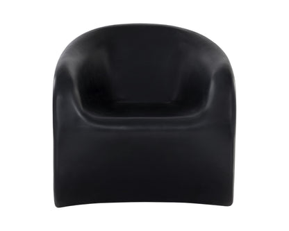 NAHLA ORSON LOUNGE CHAIR - BLACK