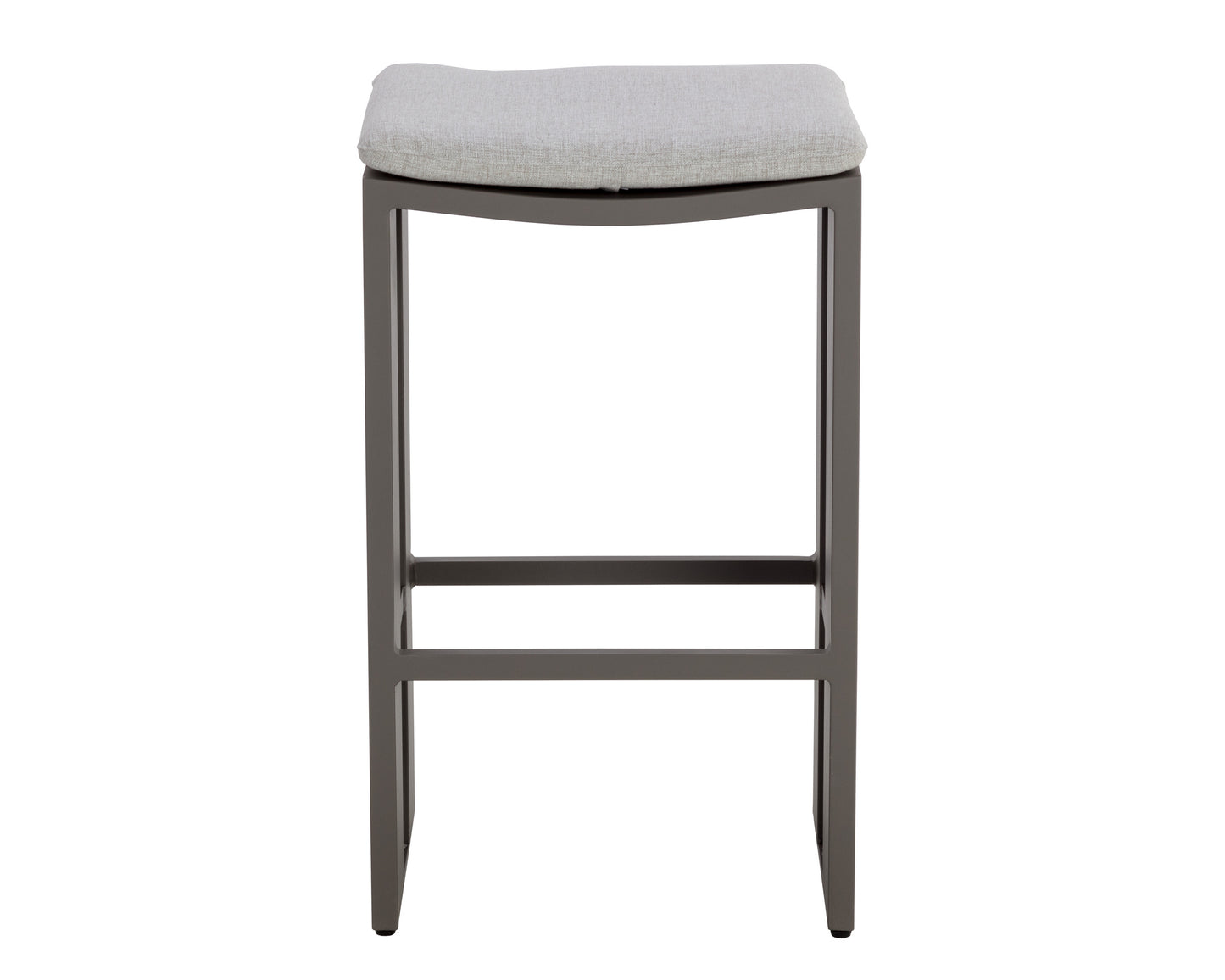 NAHLA VERIN BARSTOOL - WARM GREY - GRACEBAY LIGHT GREY