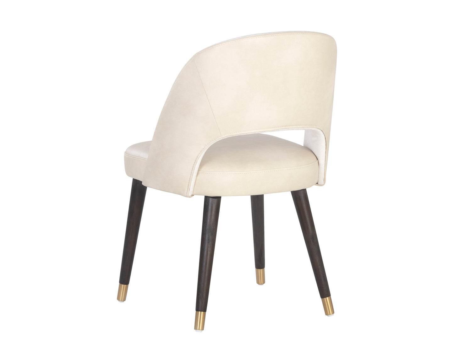 NAHLA MONAE DINING CHAIR - BRAVO CREAM / POLO CLUB MUSLIN