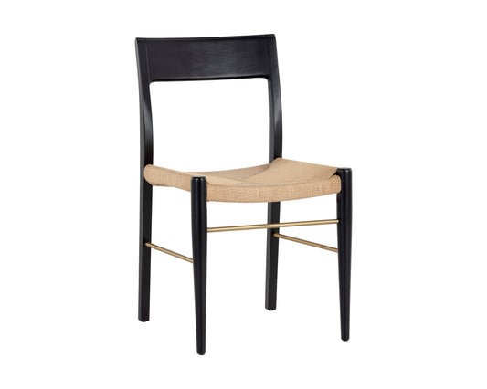 NAHLA BONDI DINING CHAIR - BLACK