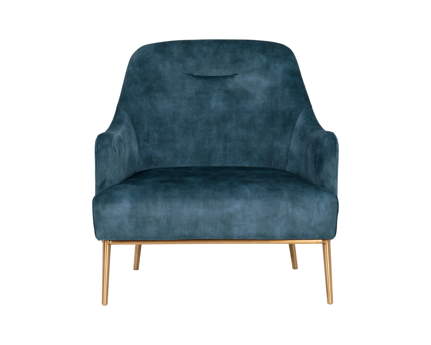 NAHLA CAMERON LOUNGE CHAIR - NONO PETROL