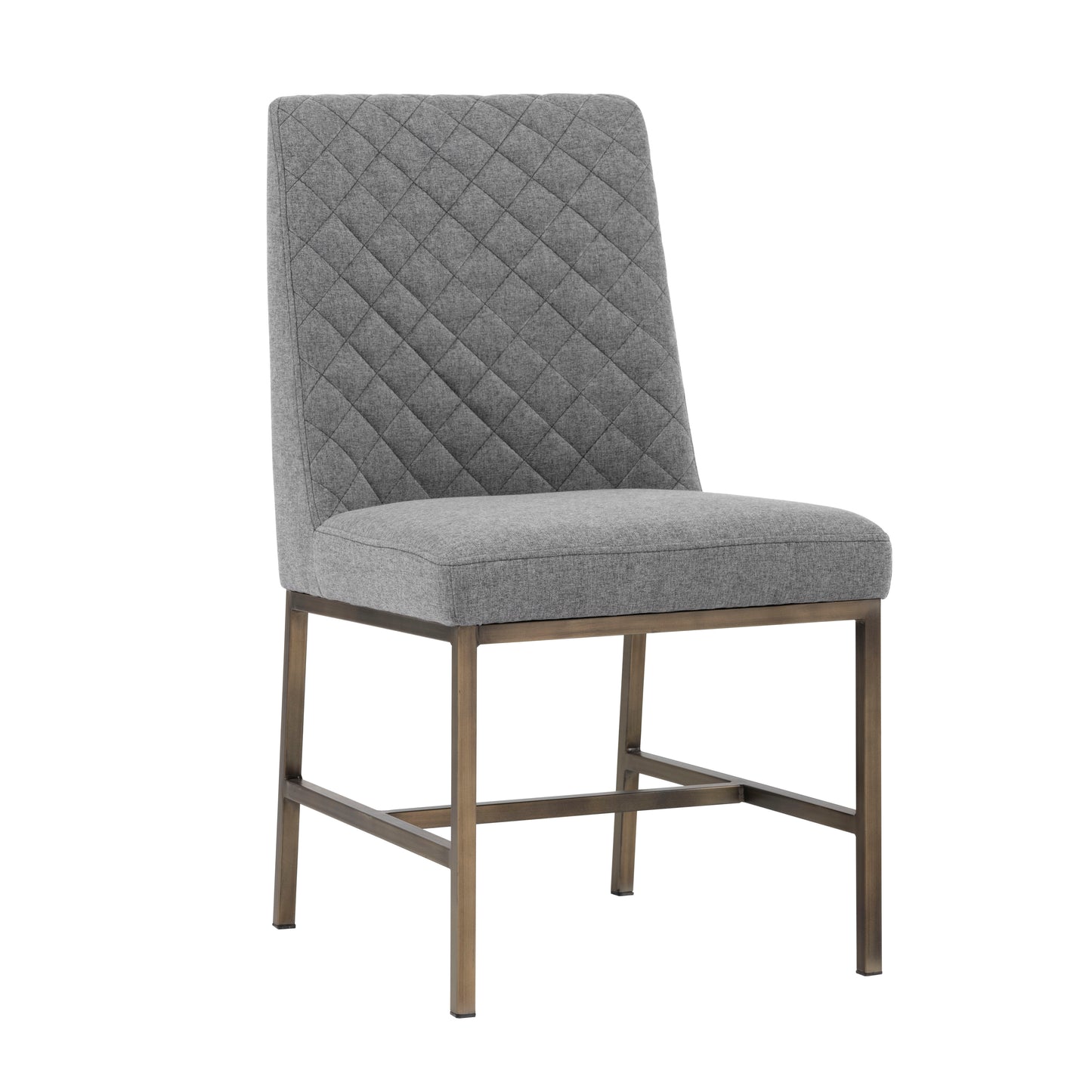 NAHLA LEIGHLAND DINING CHAIR - DARK GREY