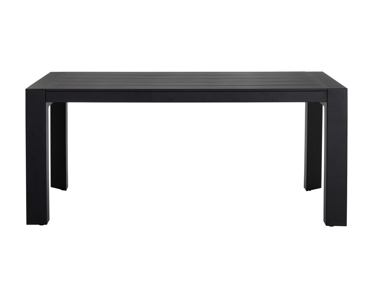 NAHLA MERANO DINING TABLE - BLACK - 70"