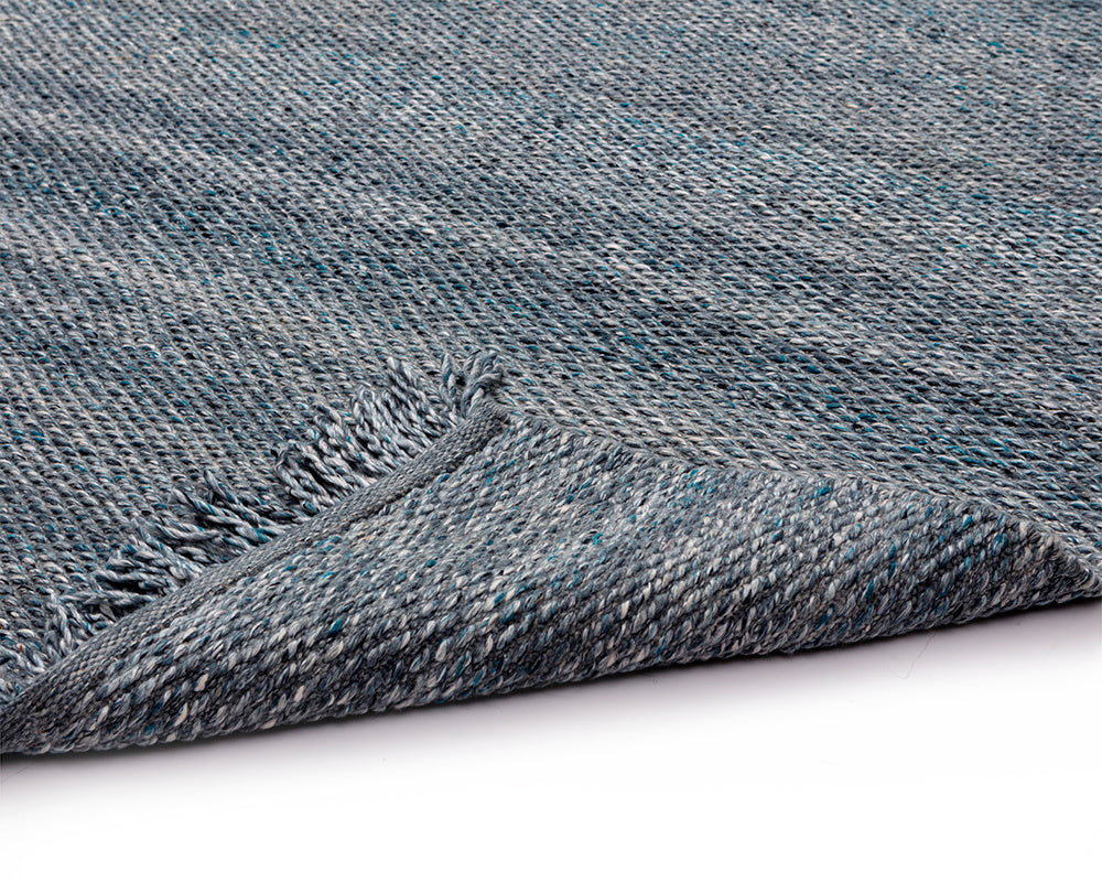 NAHLA LINDAU HAND-WOVEN RUG - TEAL - 9' X 12'