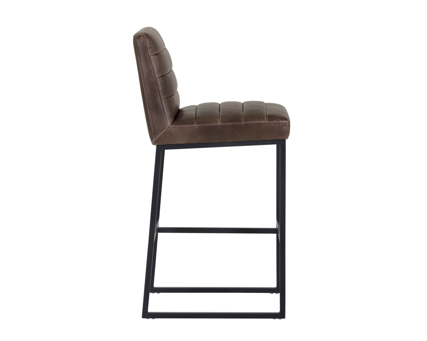 NAHLA SPYROS BARSTOOL - HAVANA DARK BROWN