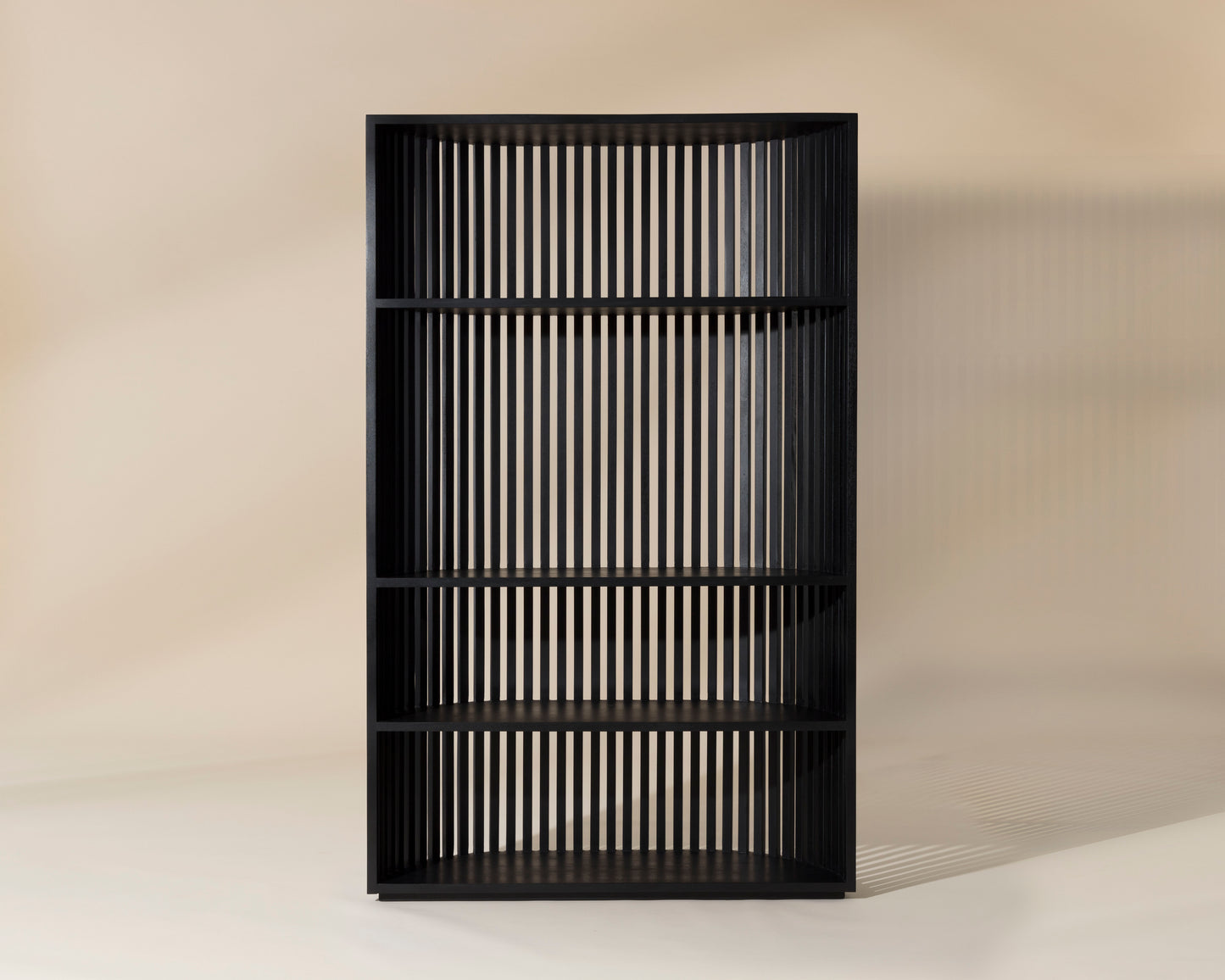 NAHLA TESSA BOOKCASE - BLACK