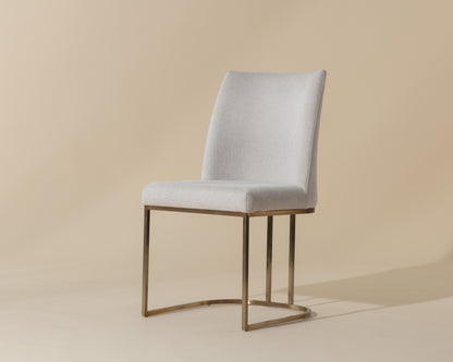 NAHLA RAYLA DINING CHAIR - BELFAST OATMEAL