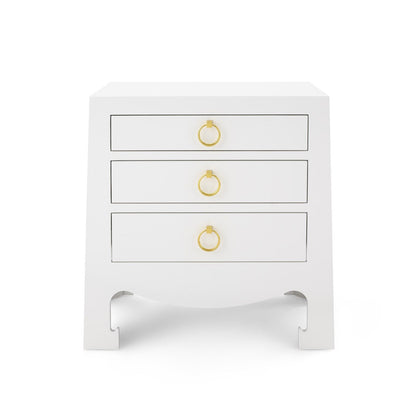 JACQUI 3-DRAWER SIDE TABLE