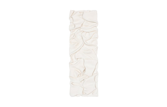 Drape Wall Art, White Stone