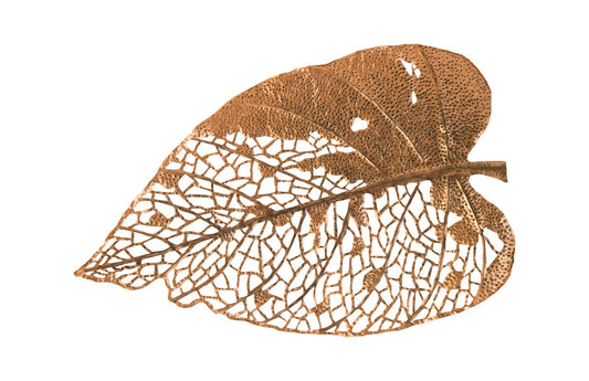 Birch Leaf Wall Art, Copper, XL