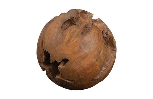 Teak Wood Ball, Large