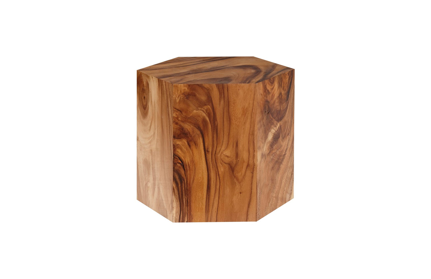 Honeycomb Side Table, Chamcha Wood, SM