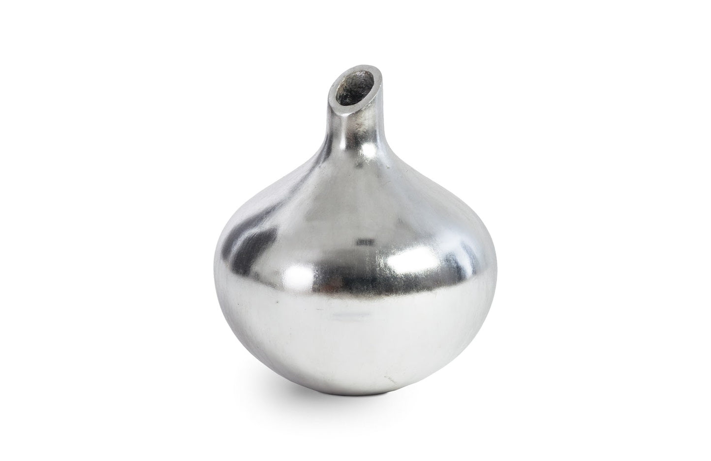 Katha Vase, Silver Leaf