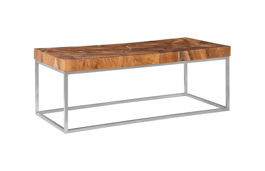 Teak Puzzle Coffee Table