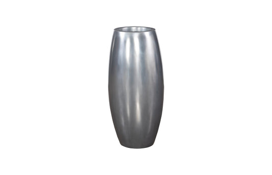 Elonga Planter, Polished Aluminum, MD