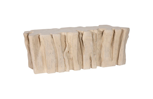 Freeform Root Bench, Roman Stone