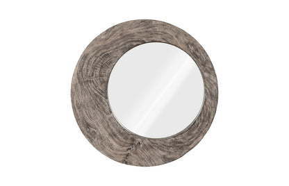 Freeform Mirror, Gray Stone