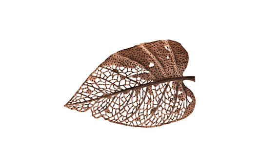 Birch Leaf Wall Art, Copper, SM