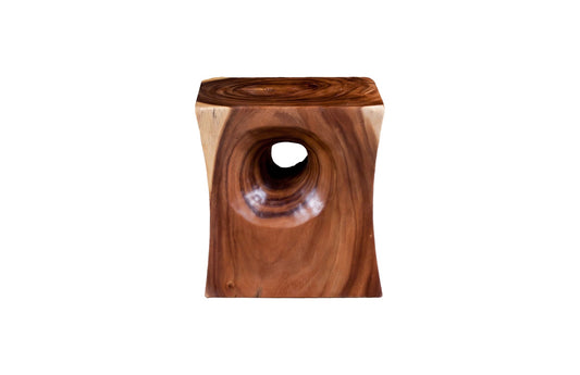 Peek a Boo Side Table, Natural