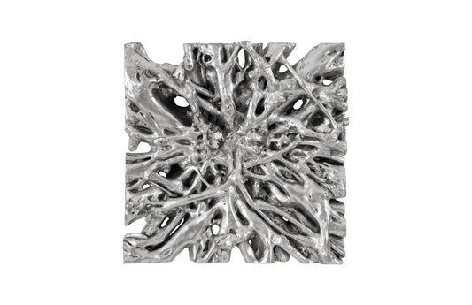 Square Root Wall Art, Silver Leaf, MD